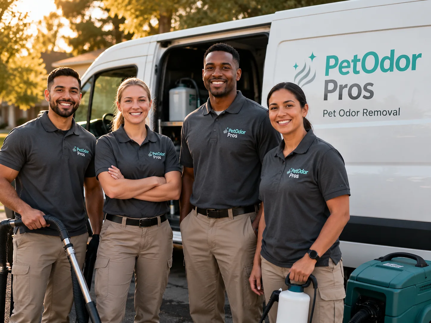 Pet Odor Removal team serving Markleville, IN
